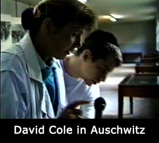 David Cole in Auschwitz